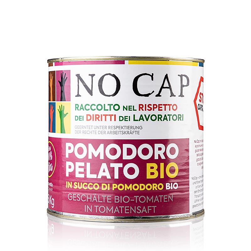 Pomodori pelati SENZA TAPPO BIOLOGICO - 2,5 kg - Potere