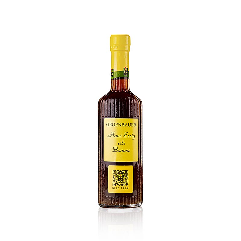 Aceto della casa Gegenbauer Banana dolce, birrificio viennese - 250 ml - Bicchiere