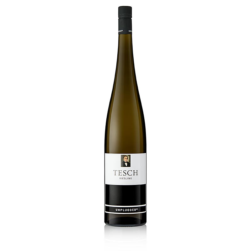 2022er Unplugged Riesling, trocken, 11,5 % vol., Tesch, Magnum - 1,5 l - Flasche