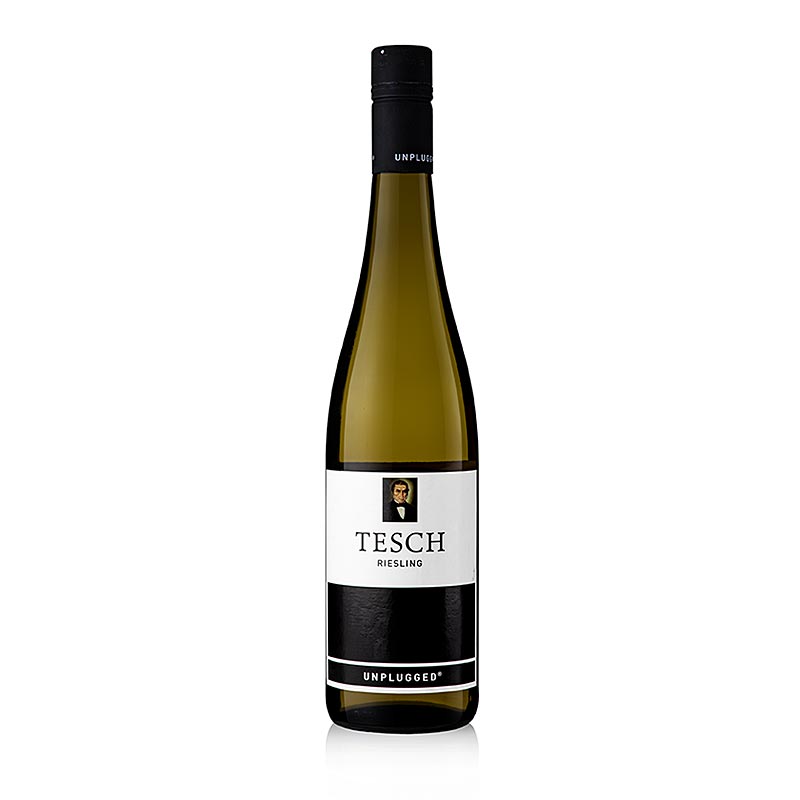 2021 Unplugged Riesling, kuiva, 12,5 tilavuusprosenttia, Tesch - 750 ml - Pullo