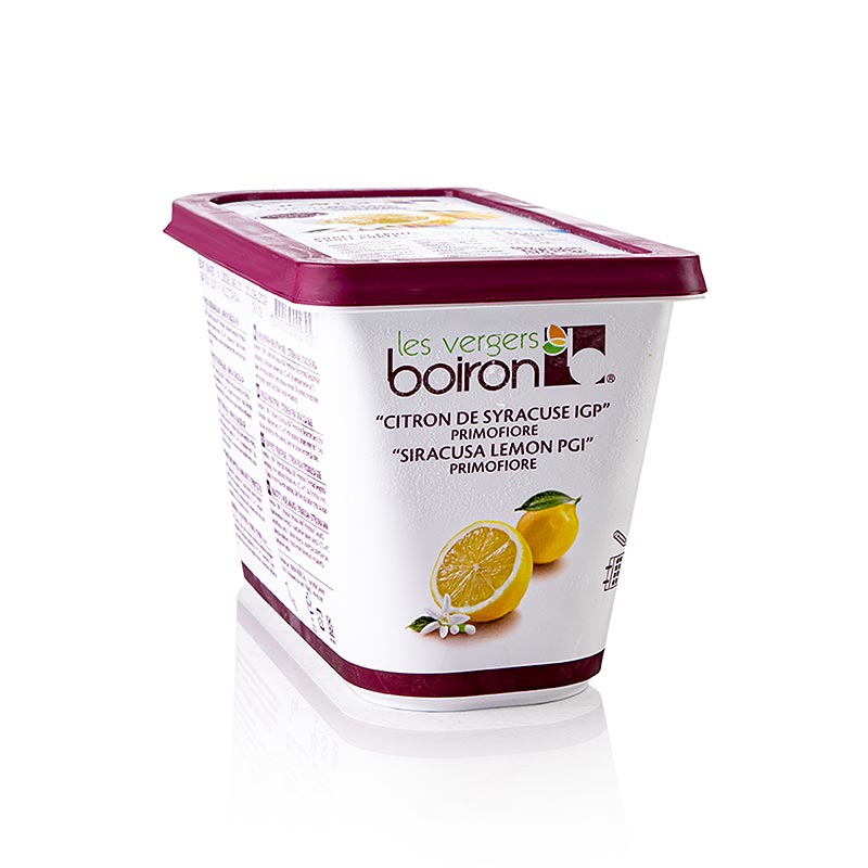 Boiron Purea di limone di Siracusa, non zuccherata (ACY0B0AA0) - 1 kg - Guscio in PE