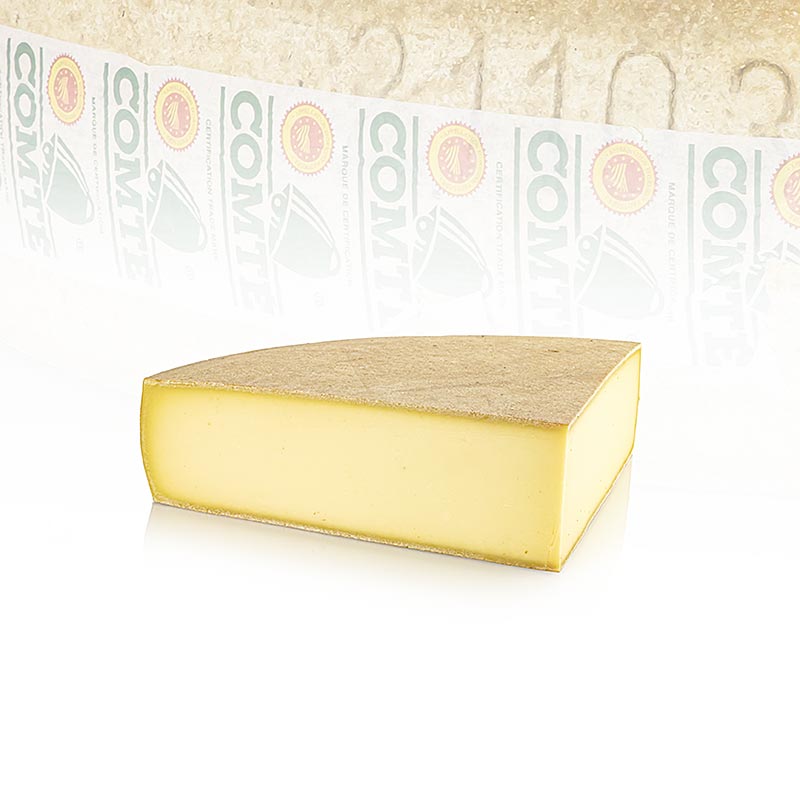 Comte AOP, hard cheese, aged 6 months, quarter wheel - approx. 10 kg - foil