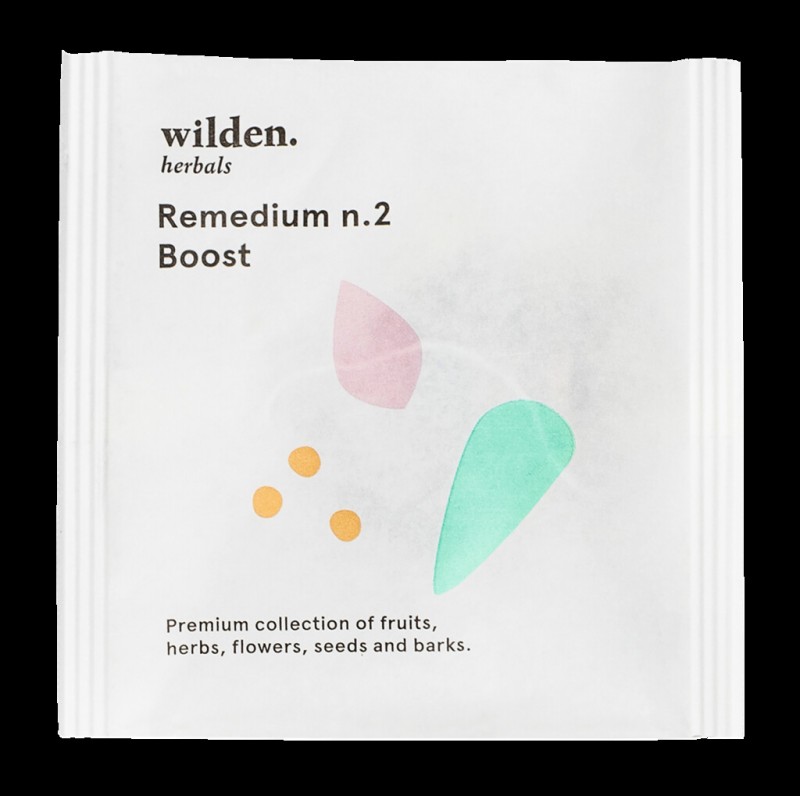 Remedium n.2 Boost Pack, Bio, Teemischung Boost Pack, Beutel, Bio, Wilden herbals - 10 x 2 g - Packung