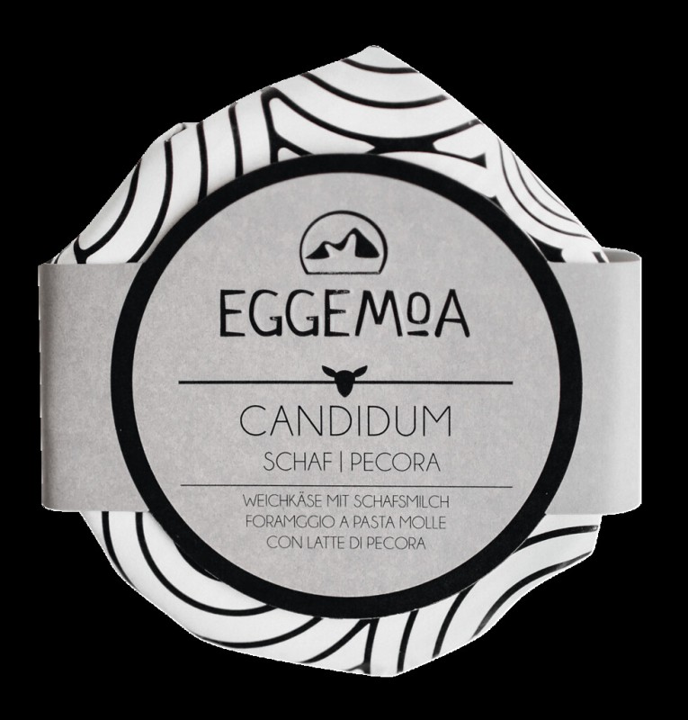 Candidum con latte di pecora, formatge suau elaborat amb llet d`ovella amb motlle blanc, Eggemairhof Steiner - 280 g aprox - kg