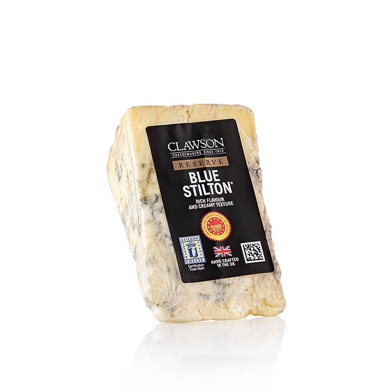 Blue Stilton, English semi-hard cheese with blue mould, PDO / PDO - 150g - film