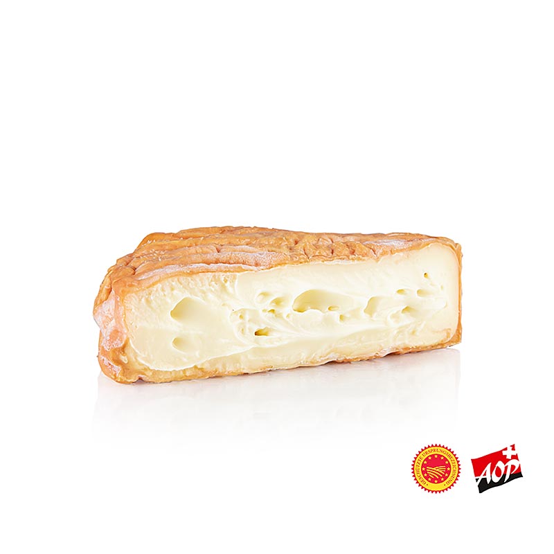 Berthaut Epoisses AOP/BOB, zachte kaas met rode cultuurkorst en Marc d.Bourgogne - 125g - mand