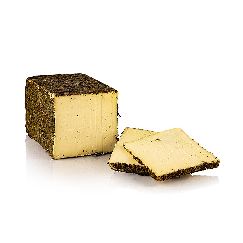 Deep in the forest sliced cheese with spruce needles, cheese Kober and 1001 spices - approx. 700 g - vacuum