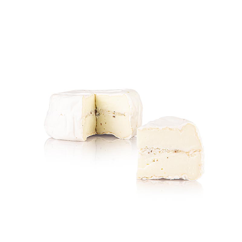 Bufalina al tartufo, buffalo milk cheese with truffle, Casa di Pietro - 150g - Paper