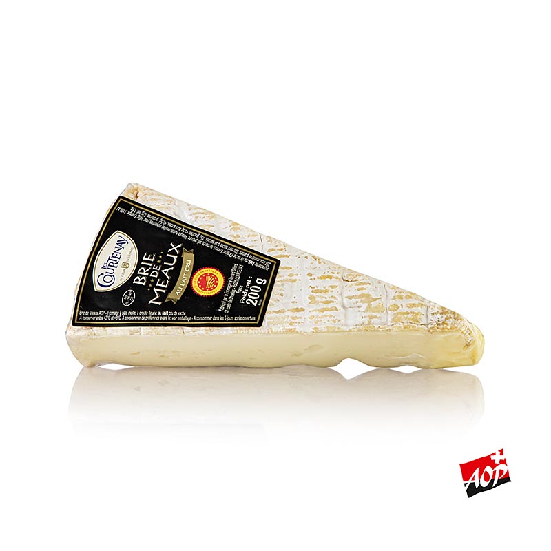 Brie de Meaux AOP / g.U., Rohmilch Weichkäse - 200 g - Folie