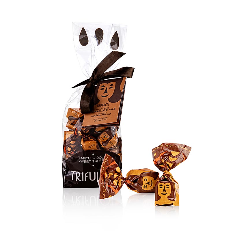 trifulot - truffelpralines Alba mini, karamel en zout, tartuflanghe - 180g - tas