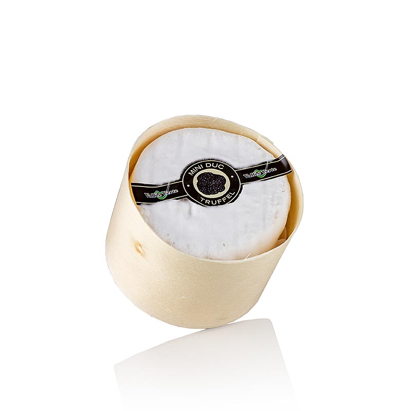 Mini Duc Truffle, soft cheese with truffle layer, cow`s milk, ORGANIC - 100g - film