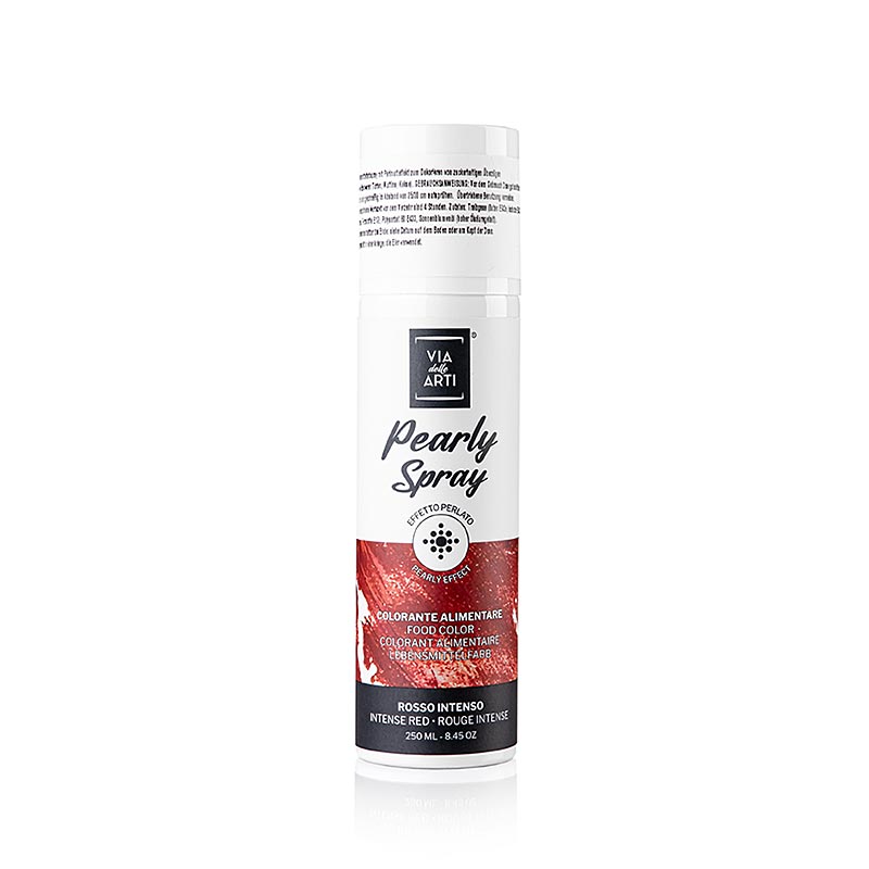 Cocoa butter spray, velvet / velvet effect, red (red), velly - 250 ml - can