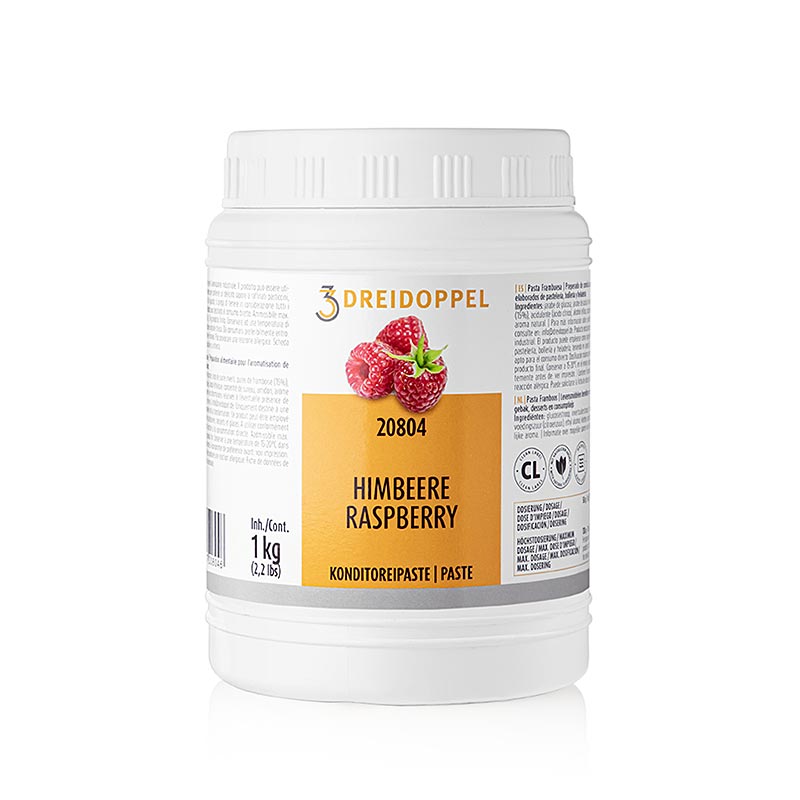 Himbeer-Paste, Dreidoppel, No.208 - 1 kg - Pe-dose