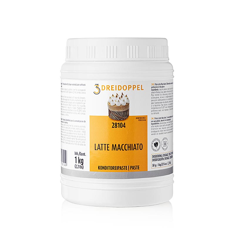 Latte macchiato paste, three doubles, No.281 - 1 kg - Pe-dose