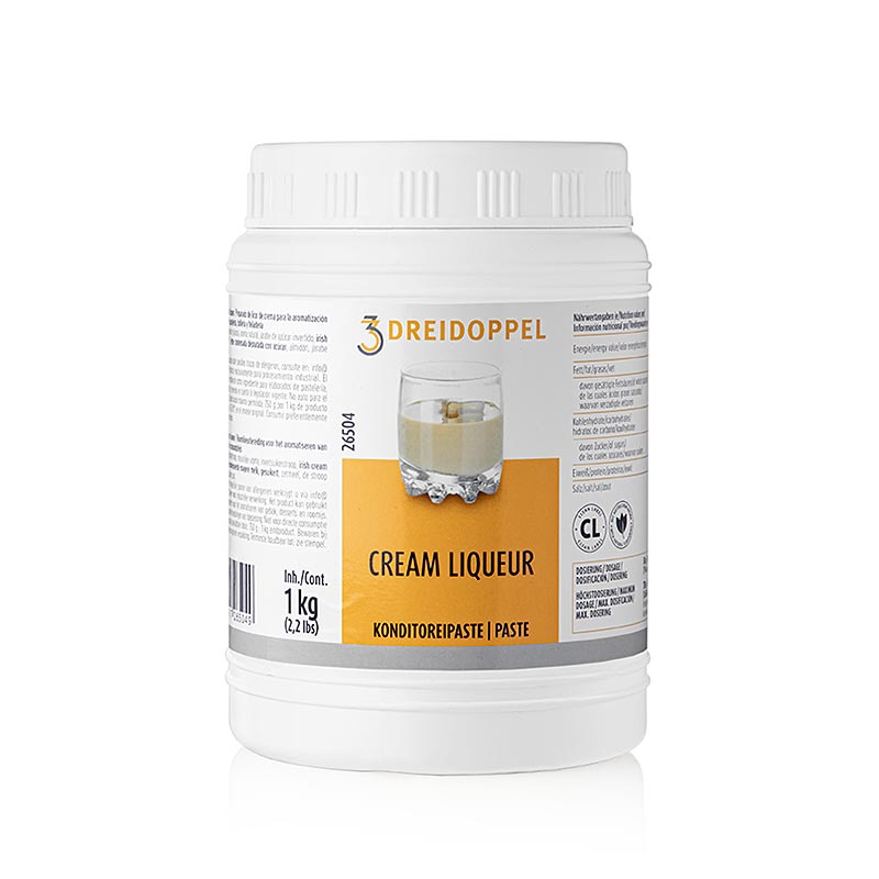 Irish cream paste, tre-dobbel, nr.265 - 1 kg - Pe kan