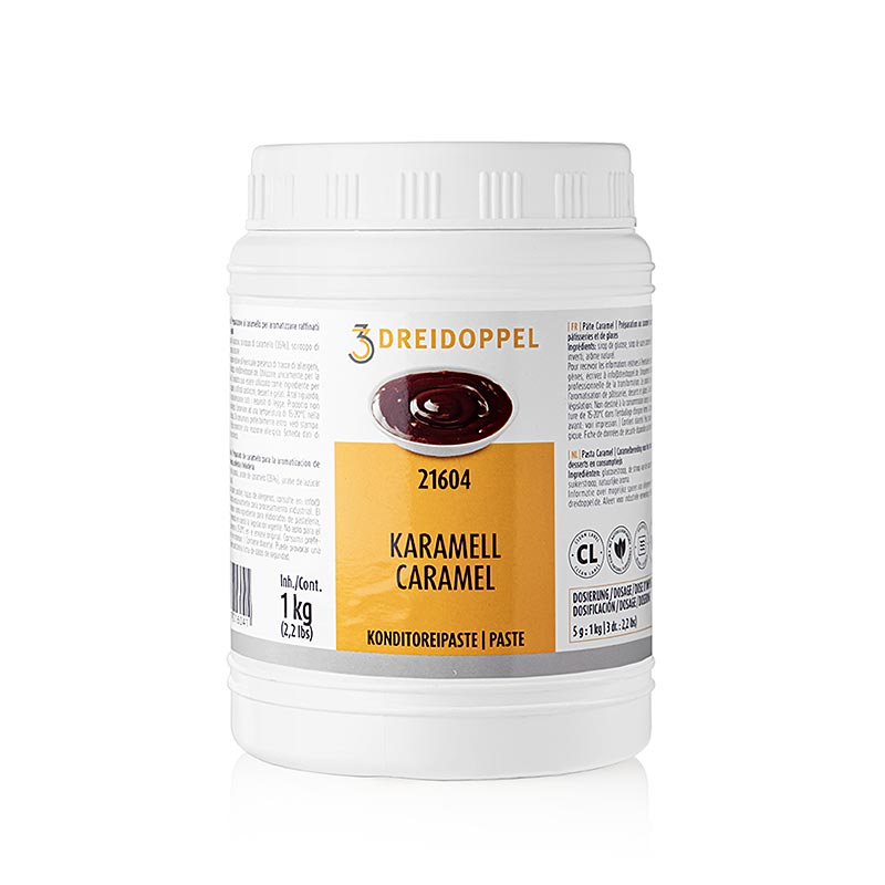 Caramel-banketbakkerspasta, drie dubbele, No.216 - 1 kg - Pe-dosis