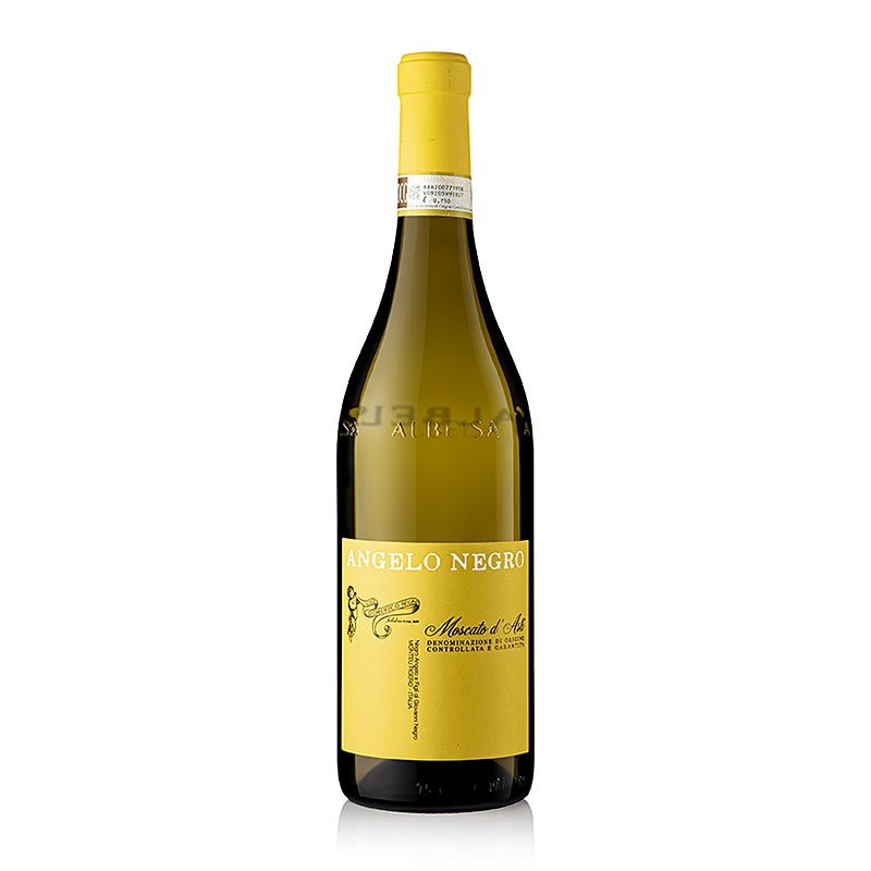 Vin mousseux Moscato d`Asti DOCG 2023, doux, 5% vol., Angelo Negro - 750 ml - Bouteille