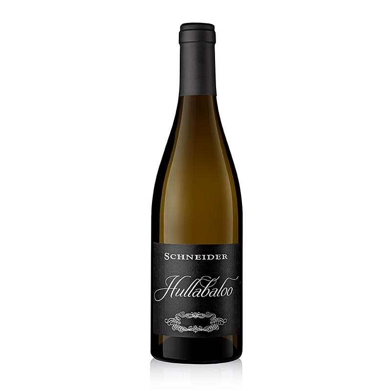 2023er Hullabaloo Weißwein, trocken, 12,5% vol., Schneider vegan - 750 ml - Flasche