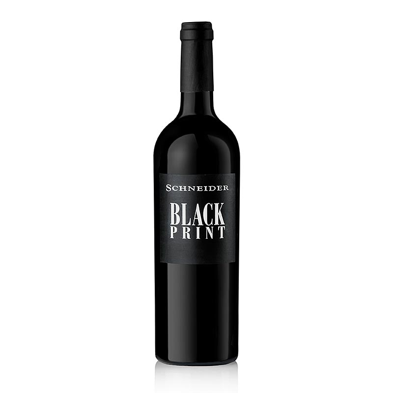 2021er Black Print, trocken, 14% vol., Schneider - 750 ml - Flasche