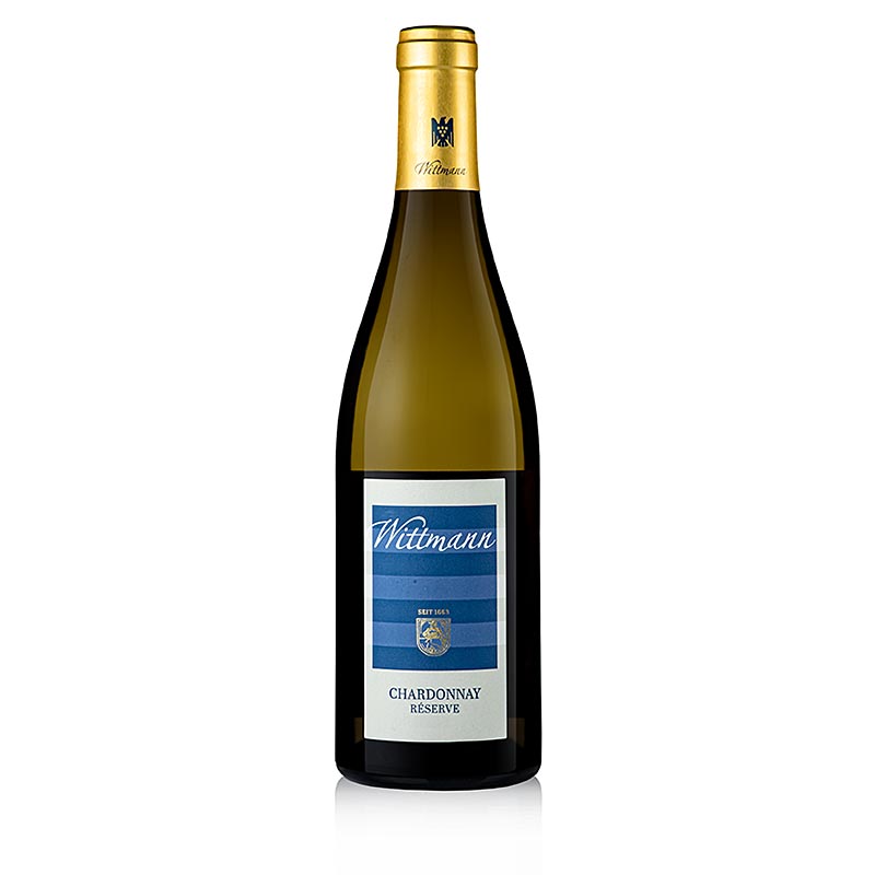 2022 Chardonnay Reserve, kuiva, 13 tilavuusprosenttia, Wittmann, luomu - 750 ml - Pullo