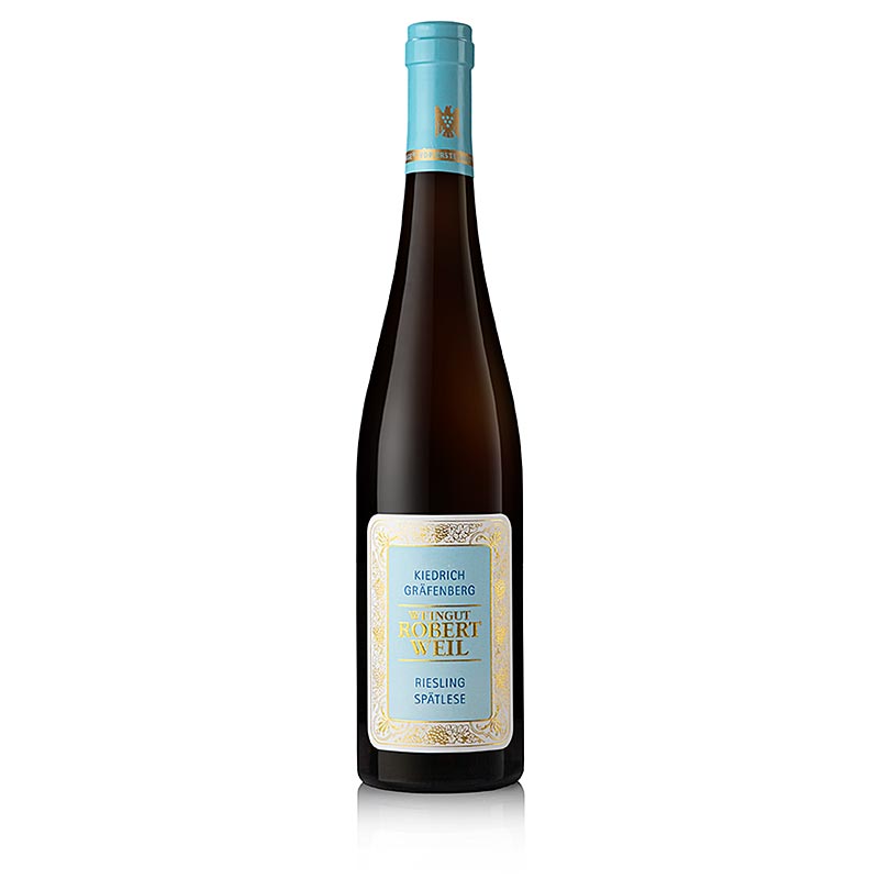 2022er Kiedrich Gräfenberg Riesling Spätlese, süß, 9 % vol., R. Weil - 750 ml - Flasche