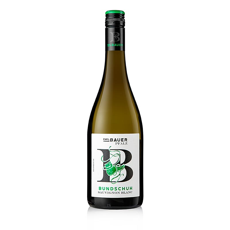 2023er Bundschuh Sauvignon Blanc, trocken, 12 % vol., Emil Bauer & Söhne - 750 ml - Flasche