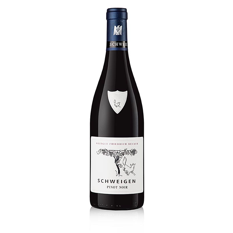 2018er SchweigenPinot Noir, trocken, 13,5% vol., F. Becker - 750 ml - Flasche