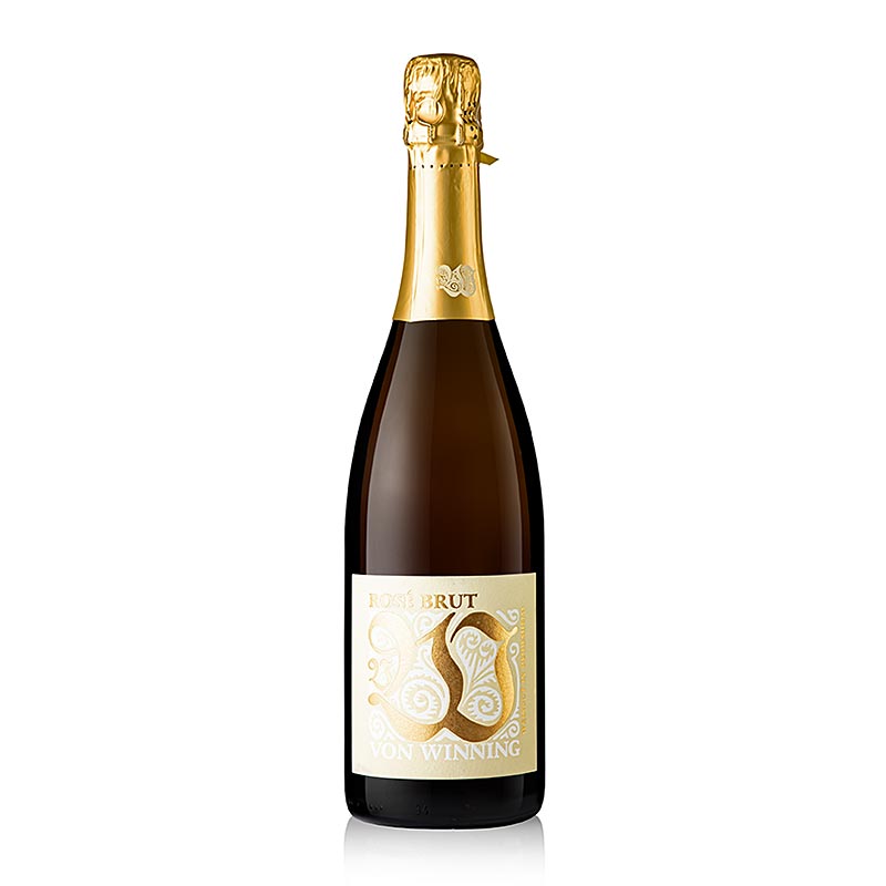 Ruusukuohuviini myohainen Bugunder Chardonnay, brut, 12 tilavuusprosenttia, Winningilta - 750 ml - Pullo