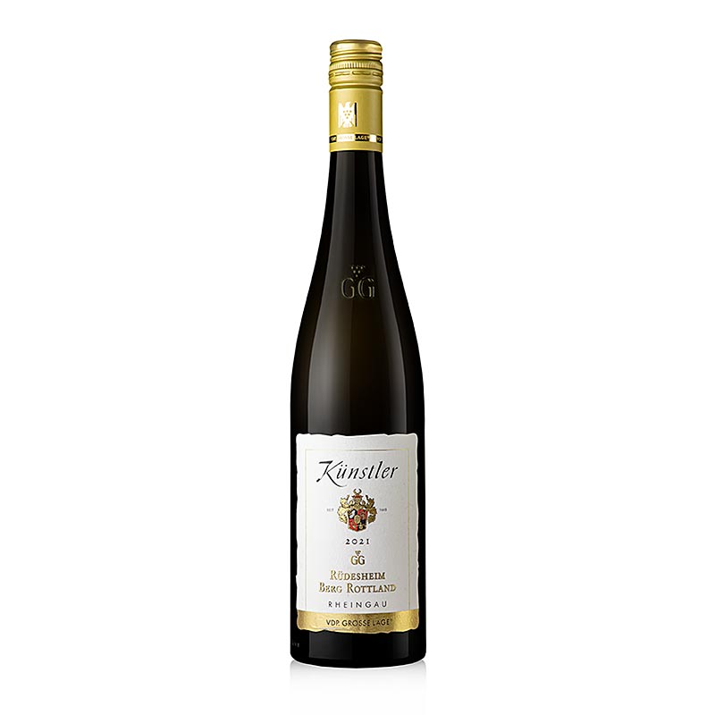 2021er Rüdesheim Berg Rottland Riesling GG, trocken, 13% vol., Künstler - 750 ml - Flasche