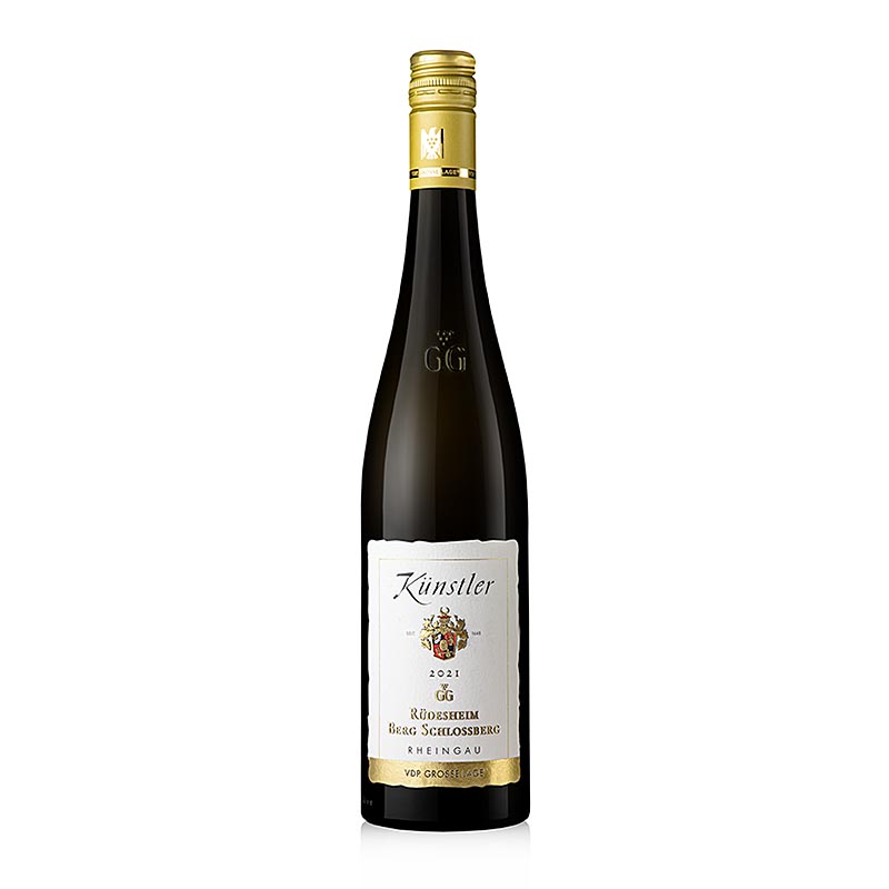 2021er Rüdesheim Berg Schlossberg Riesling GG, trocken, 12,5% vol., Künstler - 750 ml - Flasche