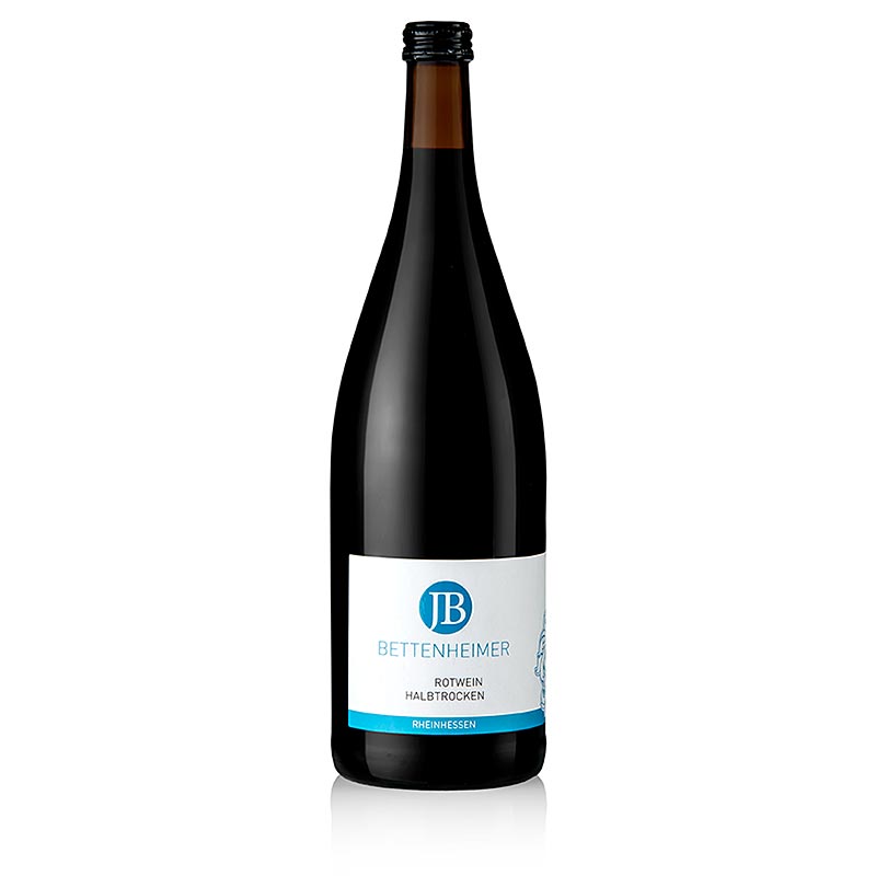 Vinho tinto Cuvee 2022, meio seco (meio seco), 11,5% vol., Bettenheimer - 1 litro - Garrafa