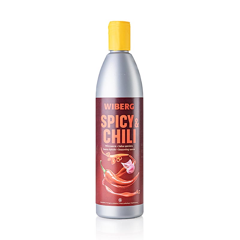 Wiberg Sauce epicee et assaisonnement chili - 500 ml - Bouteille PE