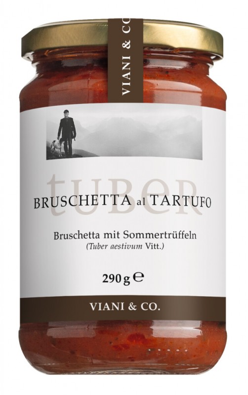 Bruschetta al tartufo, Bruschetta mit Trüffeln - 290 g - Glas