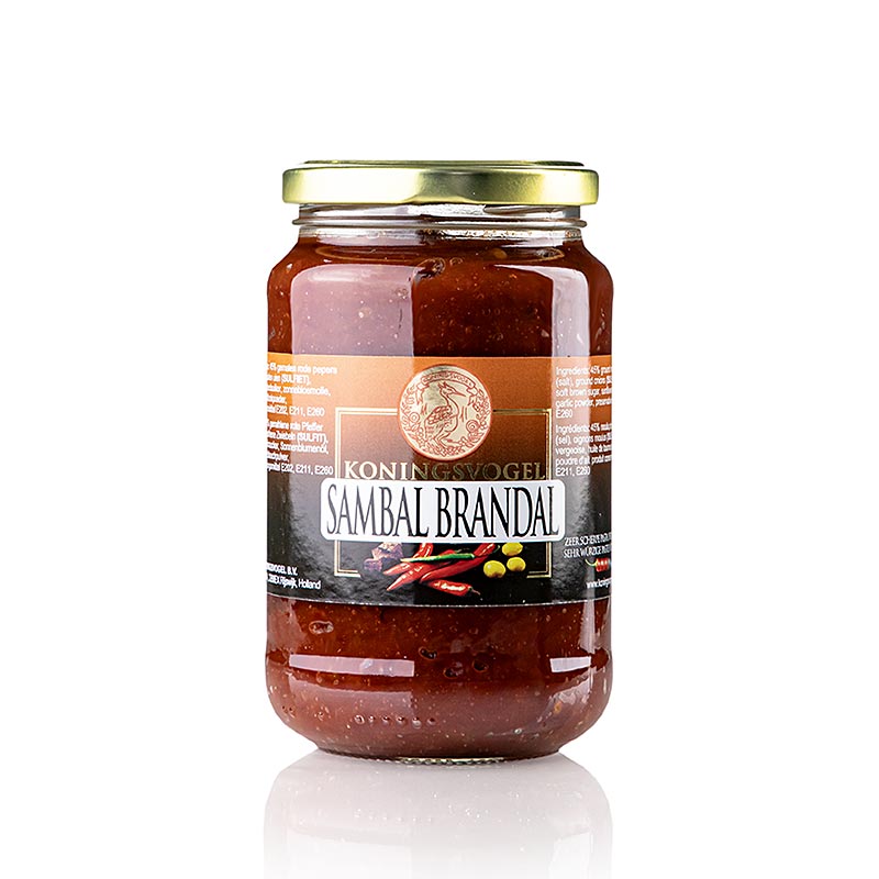 Sambal Brandal, Koningsvogel - 375 g - Glas