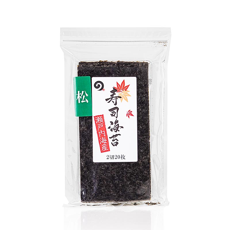 Yakinori, pecene, Premium, 20 listu, polovicni velikost - 30 g, 20 listu - taska