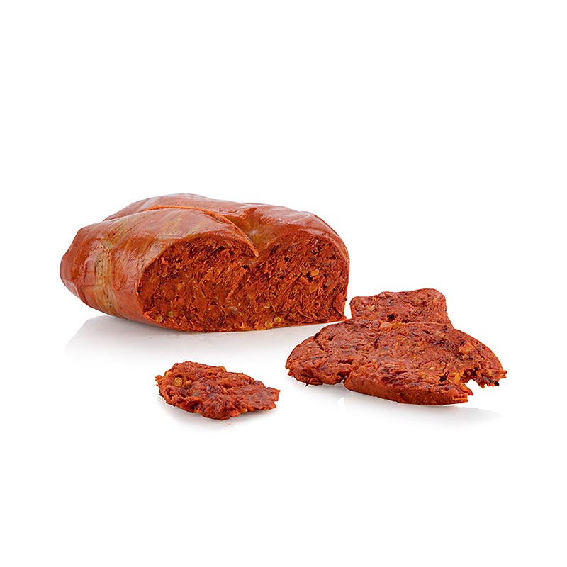 Nduja di Spilinga, salame spalmabile piccante - circa 400 g - vuoto