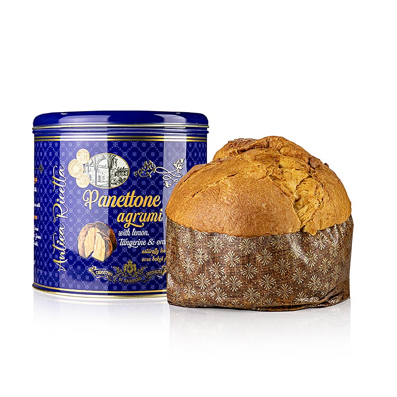 Christmas cake Panettone Agrumi (citrus fruits), Lazzaroni - 750 g - can