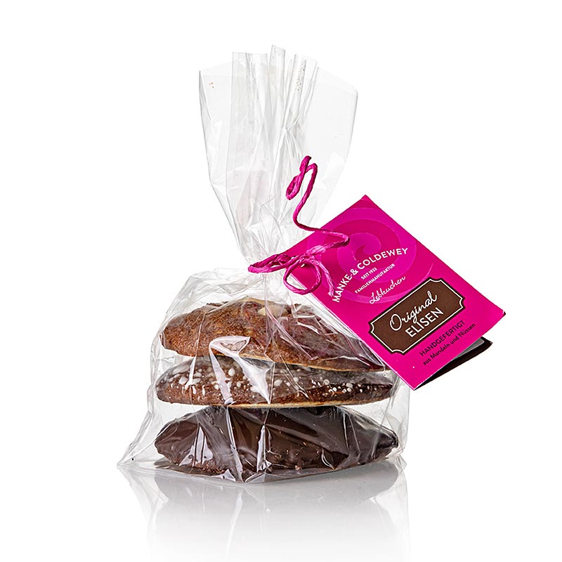 Original Elisen Lebkuchen, 3 Sorten, Manke & Coldewey - 210 g, 3 x 70g - Beutel