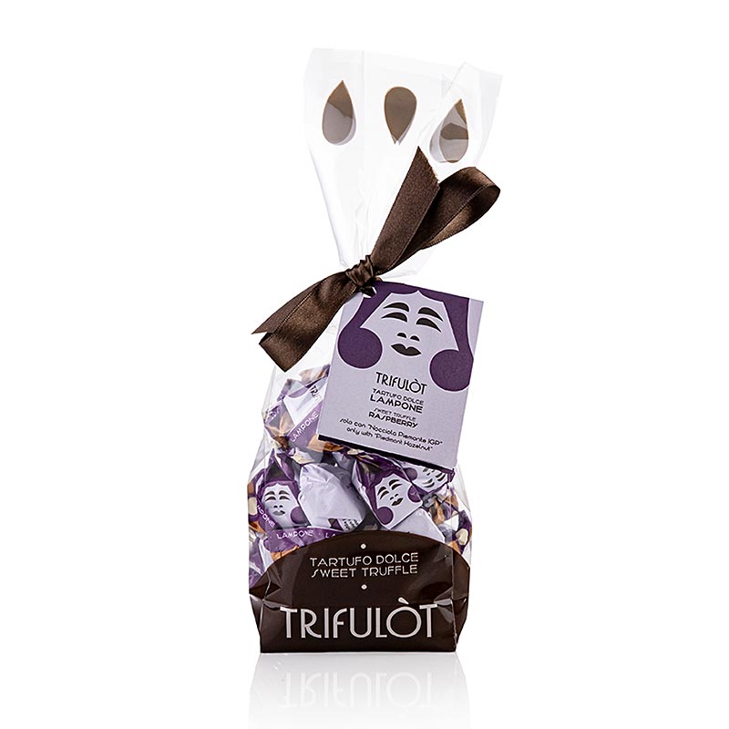 trifulot - Trüffelpralinen Alba mini, Himbeere, Tartuflanghe - 180 g - Beutel