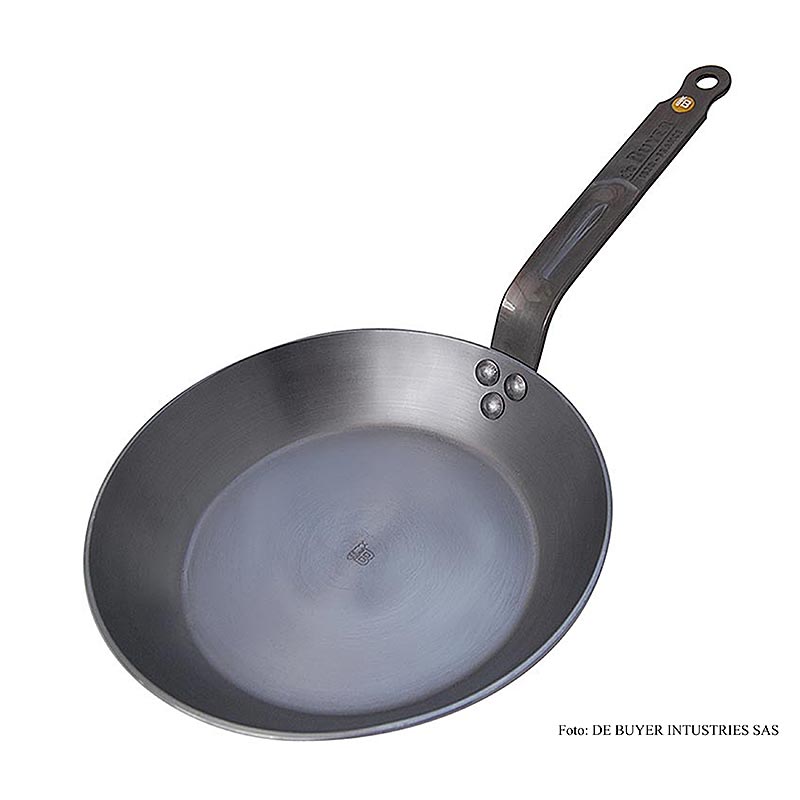 deBUYER Mineral B element iron pan Lyonnaise, Ø 32cm, 4.2cm haut - 1 pc - carton