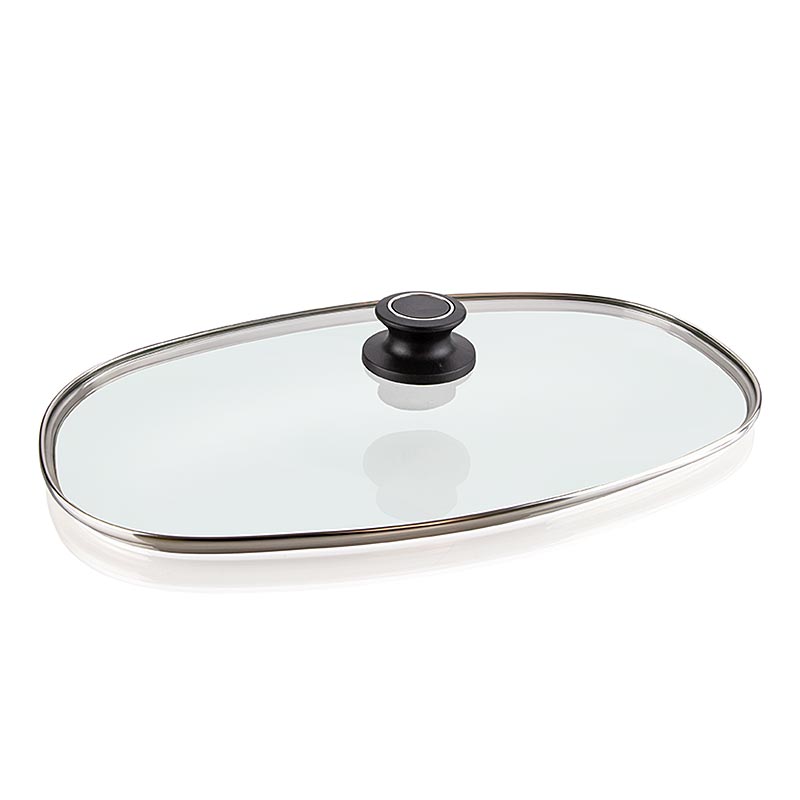 AMT Gastroguss, glass lid for roasting pan, 40 x 24 cm, glass - 1 piece - Loose