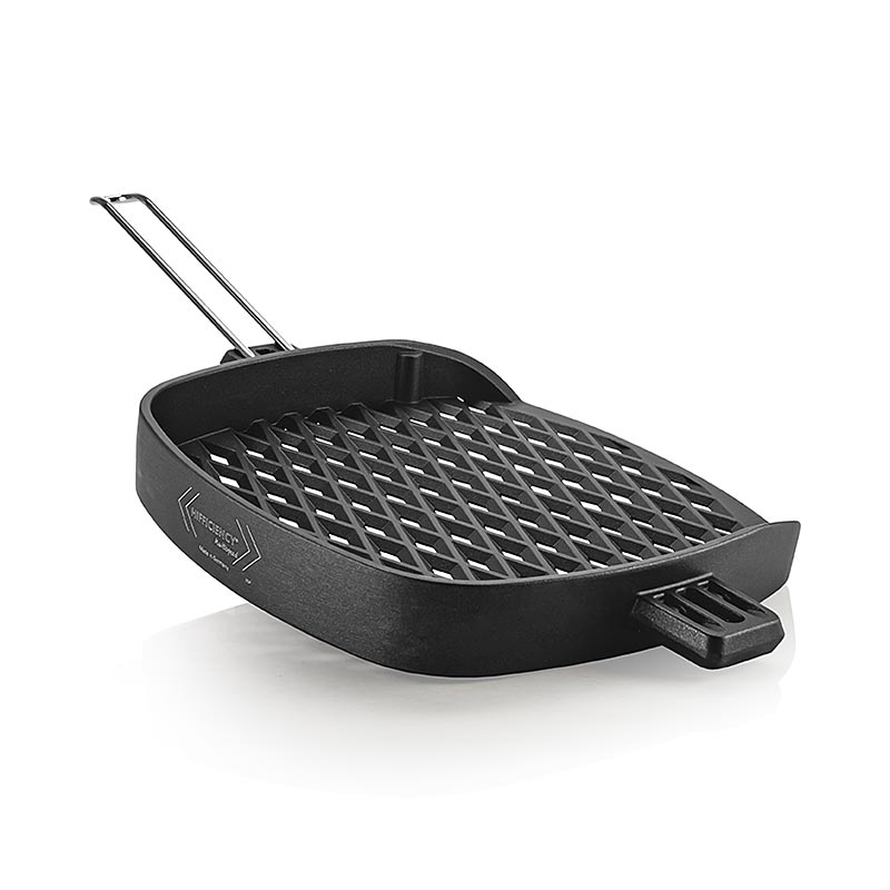 Hifficiency® multispeed pizza / grill bageplade, 28x28 cm, overtrukket - 1 stk - løs