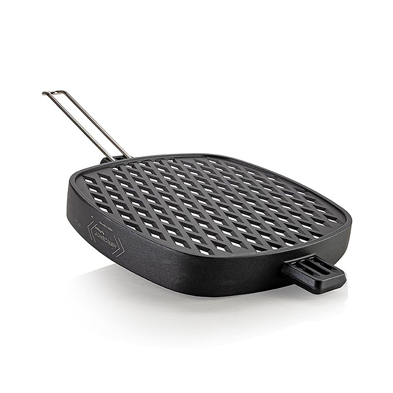 Hifficiency® Multispeed plaque à pizza / grill, 28x28cm, revêtue - 1 pc - en vrac