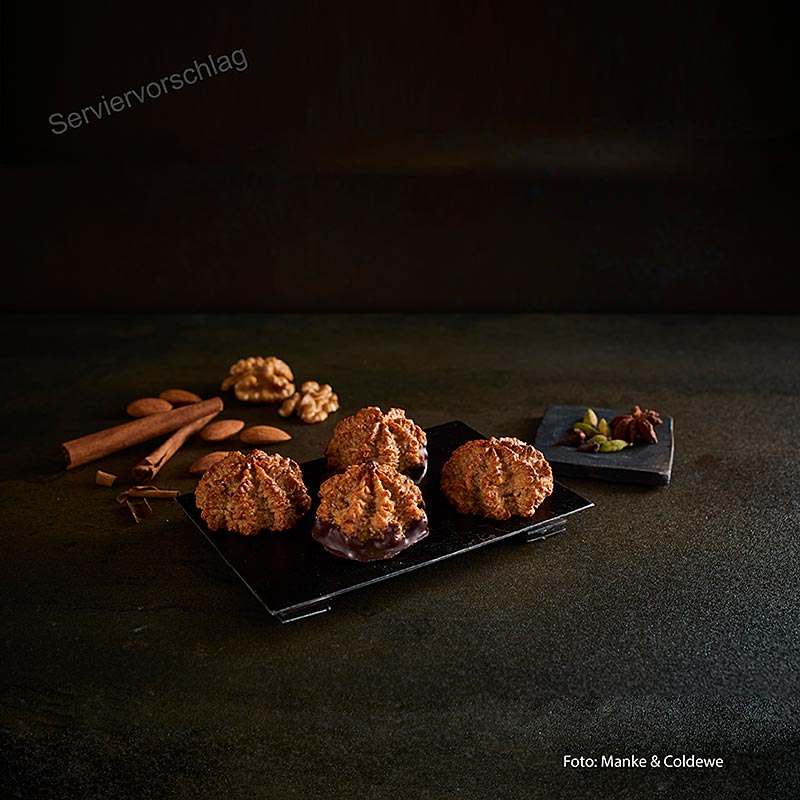 Almond Walnut Dots, Manke and Coldewey - 100 g, 4 x 25g - bag