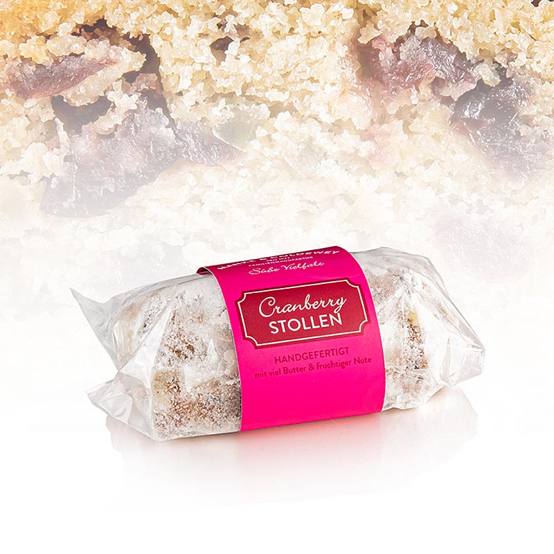 Butterstollen, mit Cranberry, Manke & Coldewey - 250 g - Folie