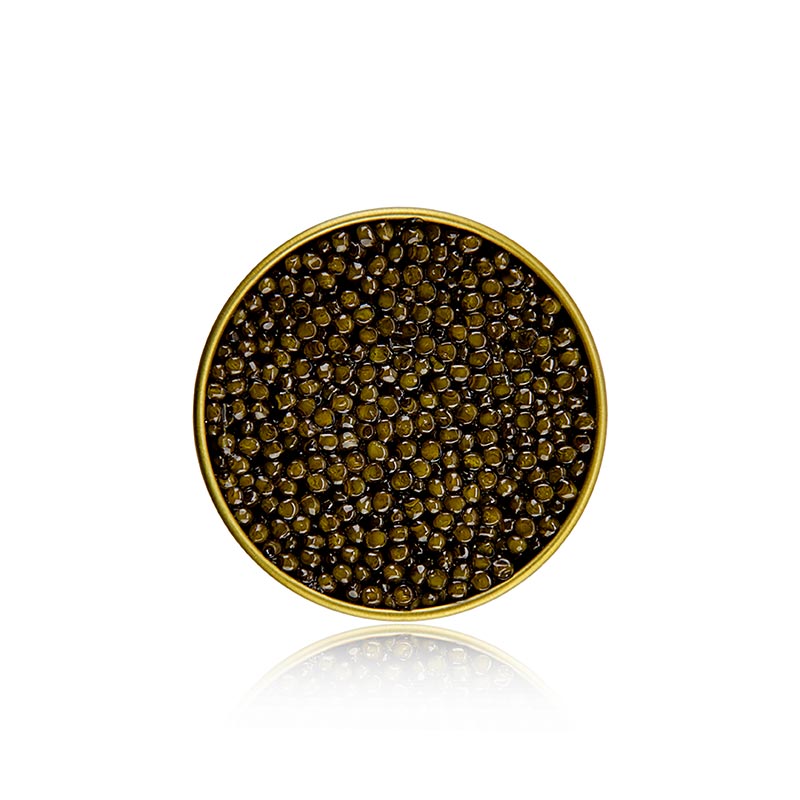 Caviar de selecao imperial Kaluga (Huso dauricus) - 50g - pode