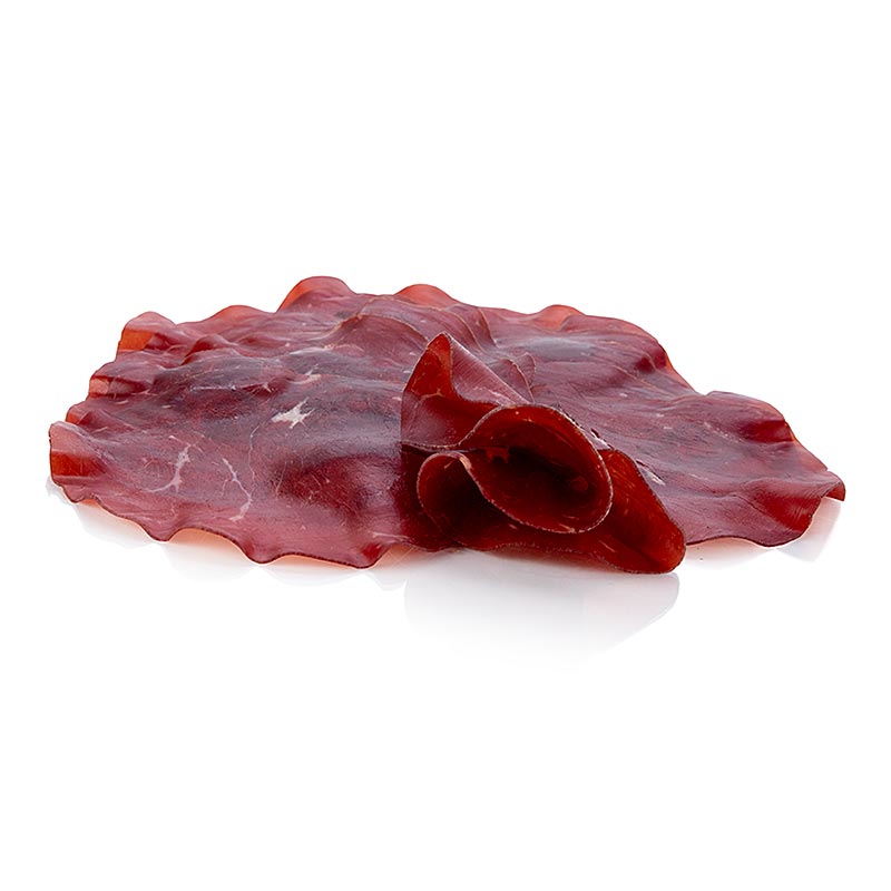 Buffelbresaola, in plakjes gesneden - 80g - Blaren