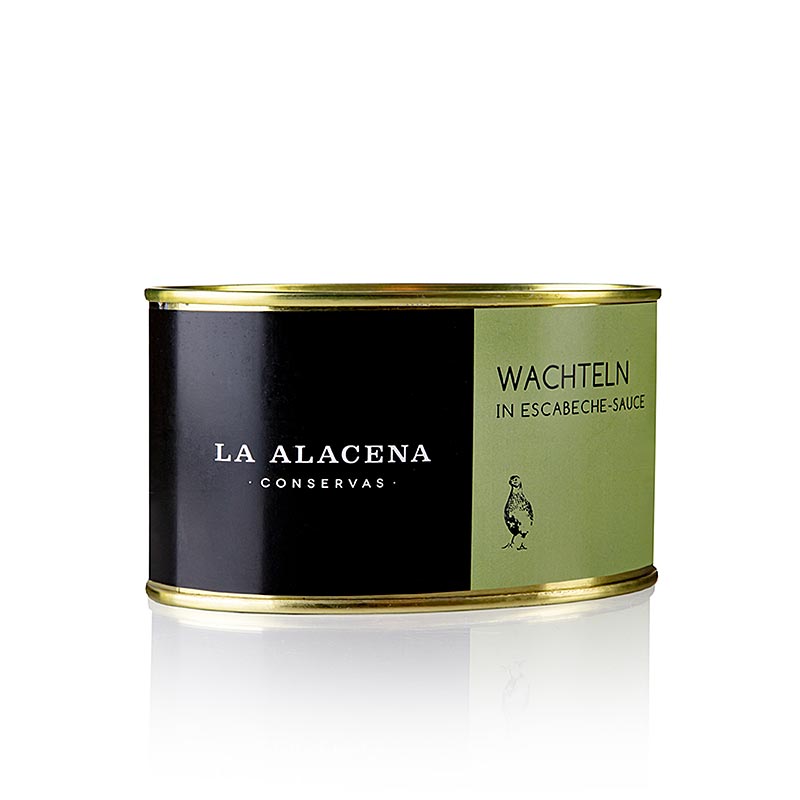 Cordonices en Escabeche - Wachteln, 2 Stück, La Alacena - 495 g - Dose