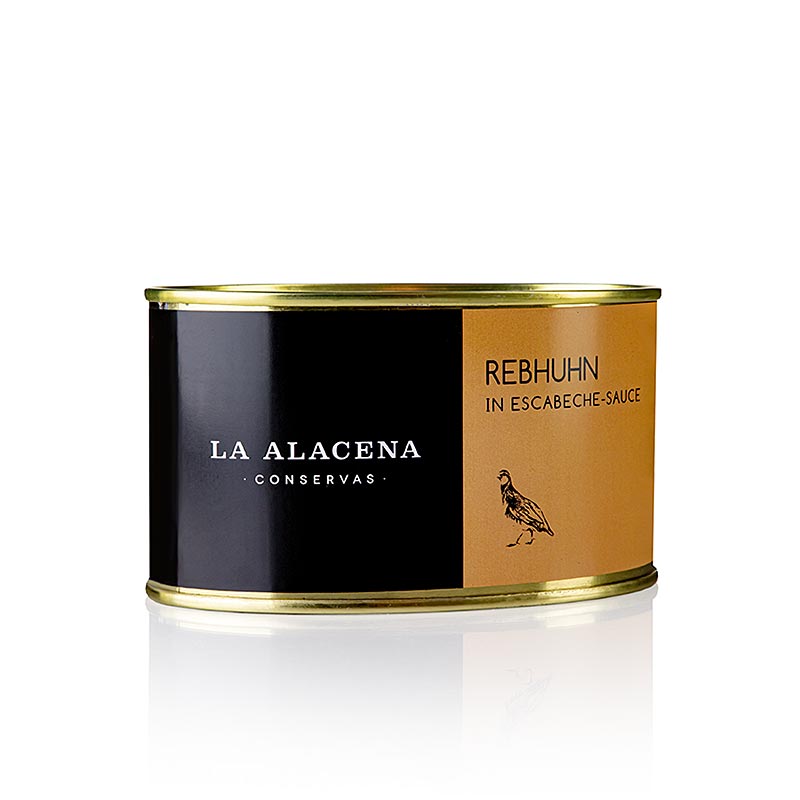 Perdiz en Escabeche - perdiz entera, La Alacena - 490g - poder