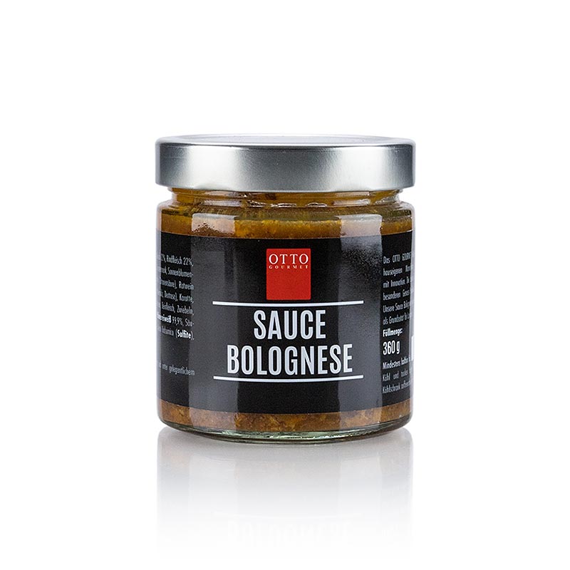 Bolognese Sauce, Otto Gourmet - 360 g - Glas